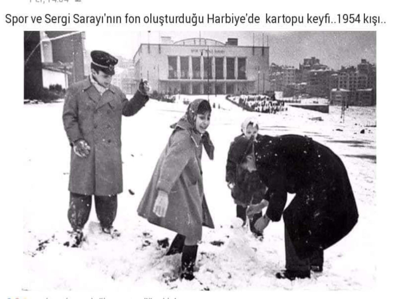 1954 - İstanbul'da yaşanan büyük kış mevsimi 94